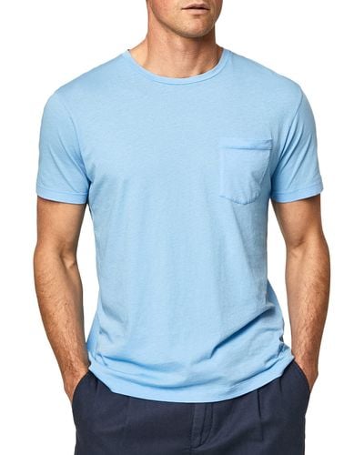 Hackett Hackett Garment Dye Long Sleeve T-shirt M - Blau