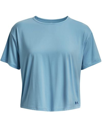 Under Armour S Motion Short Sleeve T Shirt, - Blue