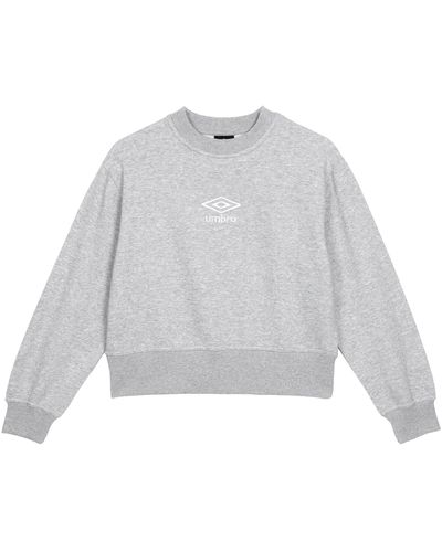 Umbro Core Boxy Sweatshirt Pullover - Grau