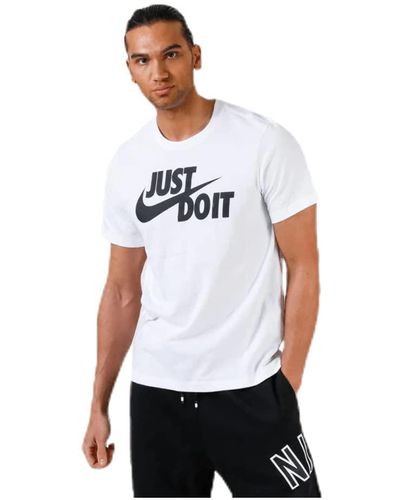 Nike T-shirt Swoosh Homme - Blanc