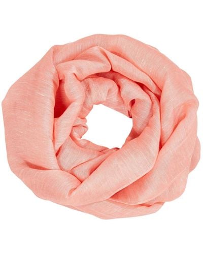 Esprit Loop-Schal aus Leinenmix mit LENZINGTM ECOVEROTM - Pink