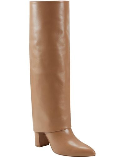 Marc Fisher Leina Knee High Boot - Brown