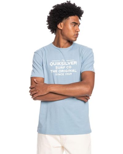 Quiksilver Short Sleeve T-Shirt for - T-Shirt - Blau