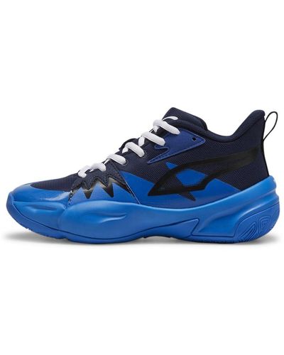 PUMA Genetics Youth Basketball Shoes EU 35 1/2 - Blau