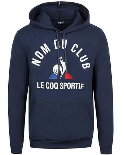 Le Coq Sportif Fanwear Hoody Sweatshirt - Blau