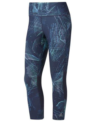 Reebok S One Series Compression Athletic Trousers - Blue