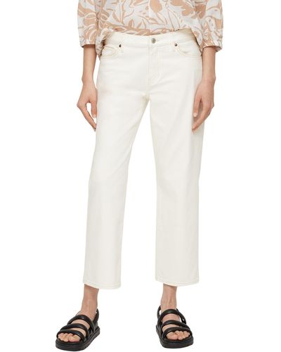 S.oliver Jeans Cropped Leg - Weiß