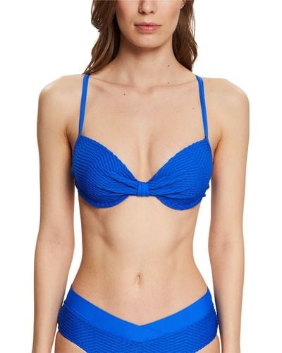 Esprit Livia Beach Pad.Bra Bikini - Azul