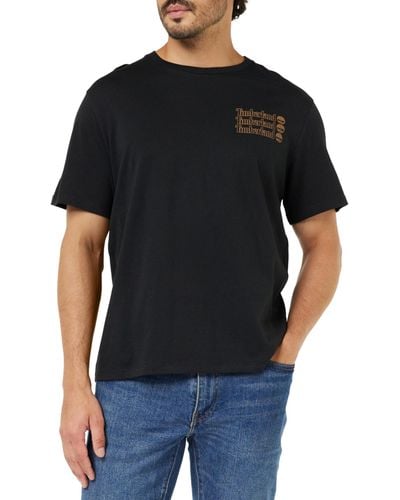 Timberland T-shirt Met Korte Mouwen 2 Tier3 - Zwart