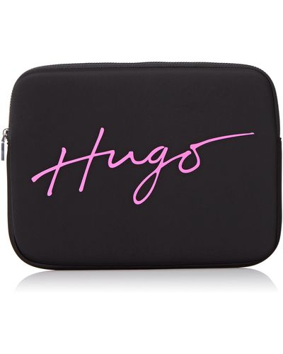 HUGO Love Laptop Case-L Tablet Case - Schwarz