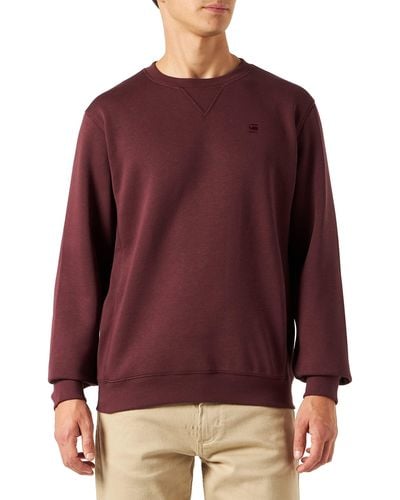G-Star RAW Premium Core Sweatshirt - Red