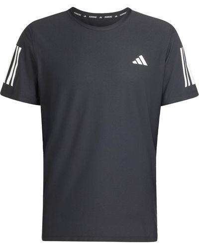 adidas Own The Run Kurzärmeliges T-Shirt - Schwarz