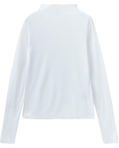 Benetton M/l 3qkwd104a T-Shirt - Weiß