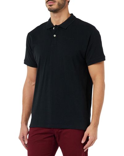 Pepe Jeans Vincent Polo Uomo, Blu (Navy 595) X-Large - Nero