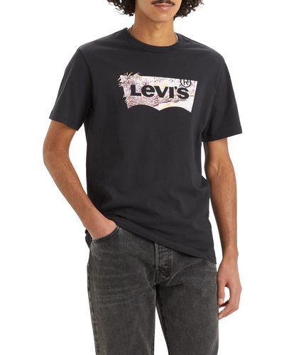 Levi's Graphic Crewneck Tee T-shirt - Black