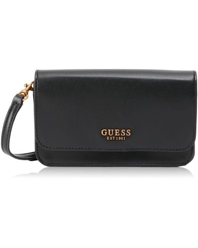 Guess Phone Pouch Bag in Black | Lyst UK