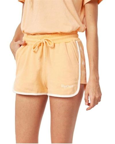 Rip Curl Re-entry Sports Shorts Orange Yellow - Natural