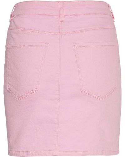 Vero Moda VMWILD Seven MR Short COL Skirt Rock - Pink