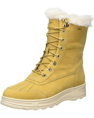 Geox D Hosmos B Abx B Snow Boots - Metallic