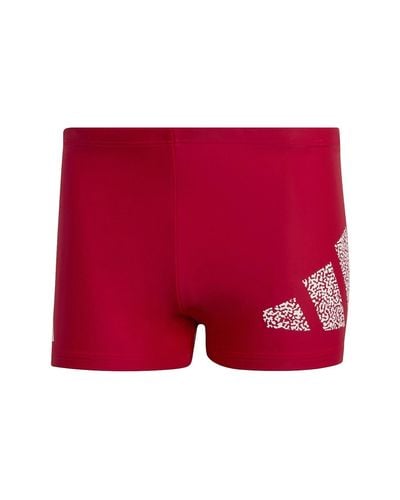 adidas Boxer Swimsuit - Rojo