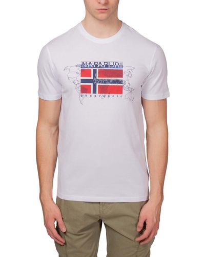 Napapijri Severin T-shirt - White
