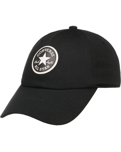 Converse Chuck Patch Elevated Recycled Polyester Strapback Baseball Cap/hat Black...
