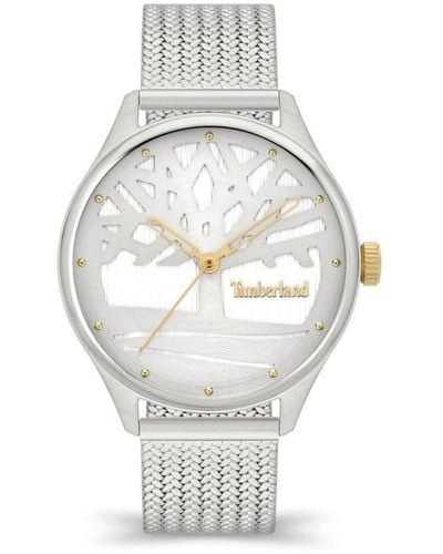 Timberland Analoog Kwarts Horloge Met Roestvrij Stalen Armband Tdwlg2200303 - Metallic