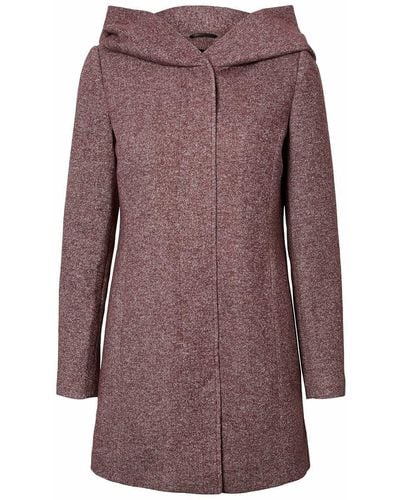 Vero Moda VMVERODONA LS Jacket GA Noos Cappotto - Viola