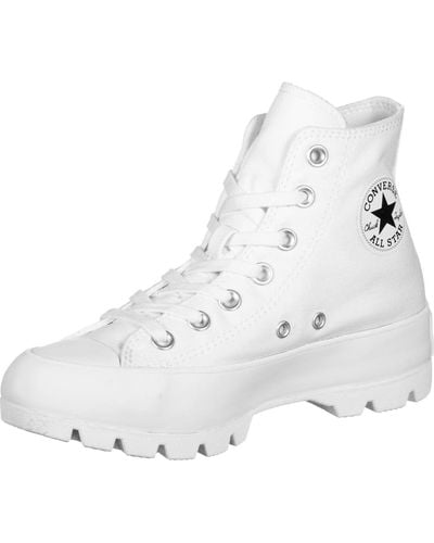Converse Sneaker 'chuck taylor all star lift hi leather' - Weiß