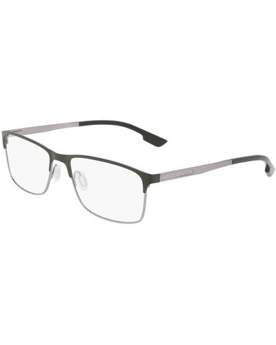 Columbia Eyeglasses C 3038 316 Satin Dark Olive - Black