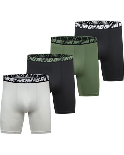 New Balance 5 Inch Performance No Fly Boxer Brief - Groen
