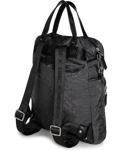 Munich Clever Backpack Square Black - Negro