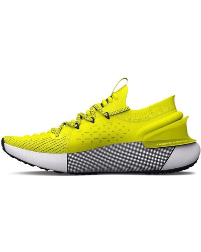 Under Armour S Hvr Phnt 3 Trainers Runners Yellow 7.5