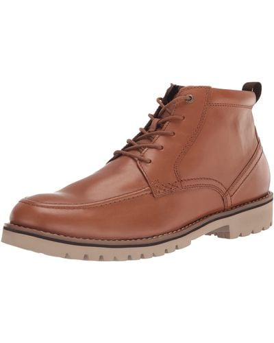 Rockport Mens Mitchell Moc Ankle Boot - Brown
