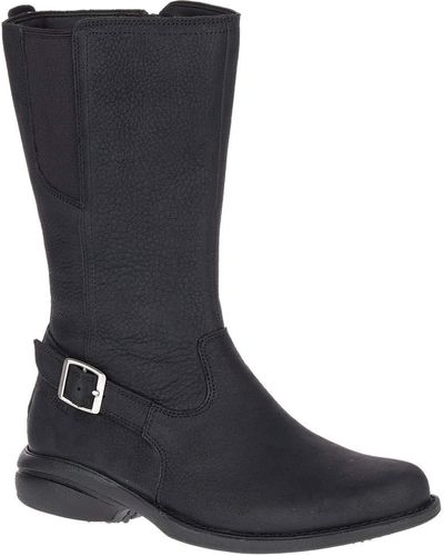 Merrell Andover Peak Waterproof Fashion Boot - Black