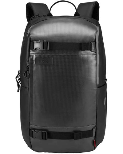 Nixon Syndicate Backpack Rucksack Bag - Asphalt - Black