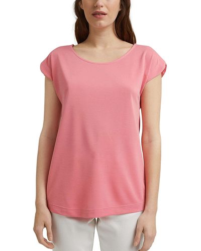 Esprit 041ee1k383 T-shirt - Pink