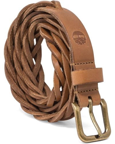 Timberland Casual Leather Belt for Jeans Gürtel - Braun