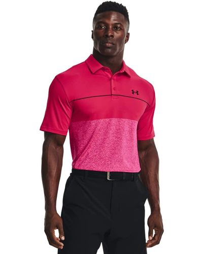 Under Armour Standard Playoff 2.0 Golf Polo - Rouge