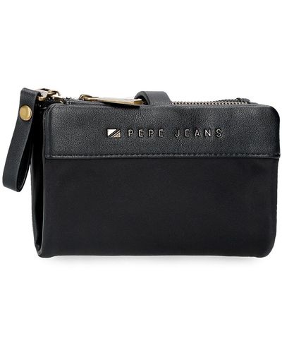 Pepe Jeans Morgan Wallet With Card Holder - Black