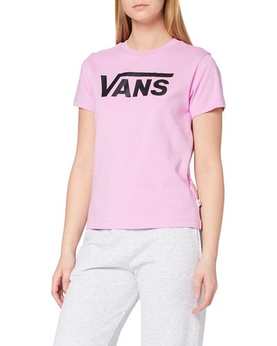 Vans Flying V Crew Tee T-Shirt - Pink