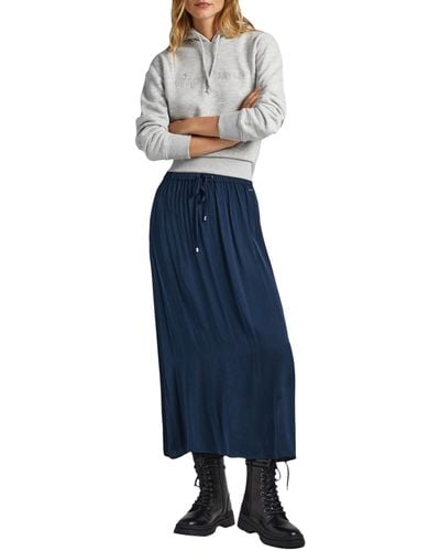 Pepe Jeans Karly Skirt - Blue