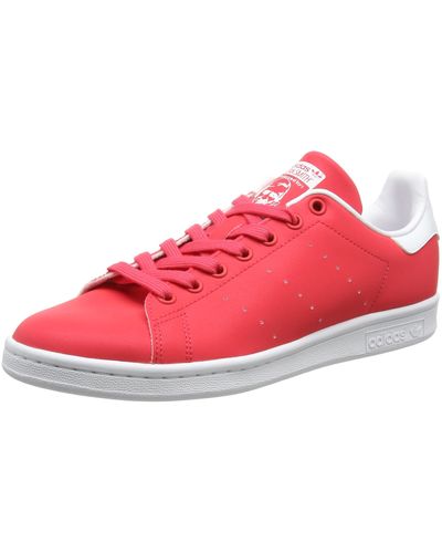 adidas Stan Smith Trainers - Red