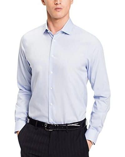 Tommy Hilfiger Core Stretch Poplin Slim Shirt Camisa - Azul