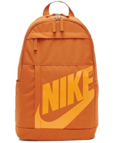 Nike Unisex NK ELMNTL BKPK - HBR ORANGE, Orange, M