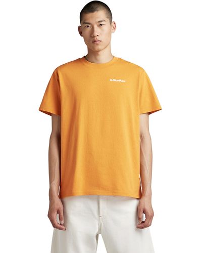 G-Star RAW Fotographer Loose T-Shirt - Arancione