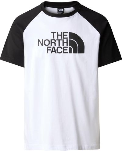 The North Face Raglan Easy T-shirt Tnf White M - Black