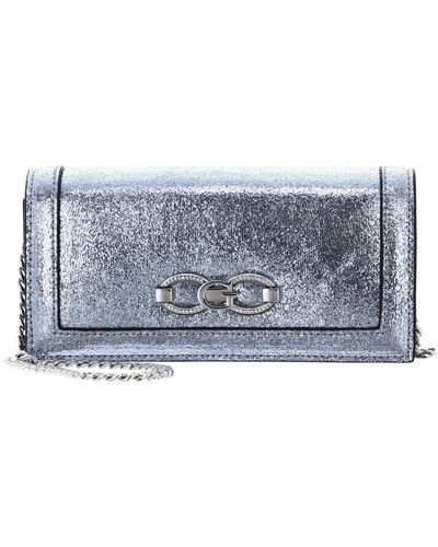 Guess Gilded Glamour Xbody Clutch Silver - Noir