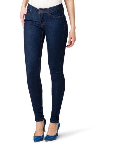 Levi's Jeans 710 Innovation Super Skinny Pacific Rinse - W23/L32, Bleu
