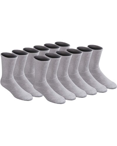 Dickies Big & Tall All Purpose Cushion Crew Socks - Grau